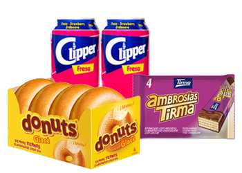 Kit de bienvenida Snacks